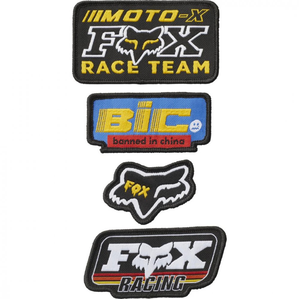 Fox Race Day Patch  Pack 3er