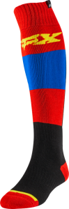 Fox Fri Thin Linc MX Socken Blau/Rot