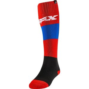 Fox Frauen Fri Thin Linc MX Socken Blau/Rot
