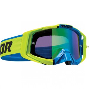Thor Fahrerbrille Sniper Pro Blau/Gelb