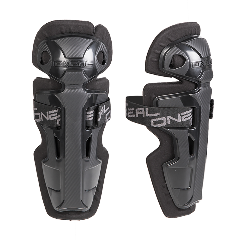 PRO II RL Carbon Look Knee Cups Youth black