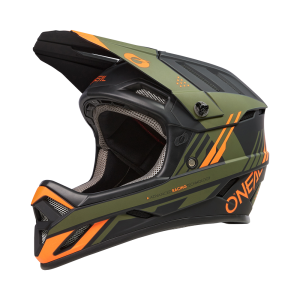 BACKFLIP Helmet STRIKE V.23 black/orange/olive M (57/58 cm)