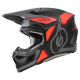3SRS Helmet VISION V.24 black/red/gray L (59/60)