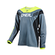 ELEMENT FR Youth Jersey HYBRID V.22 gray/neon yellow S