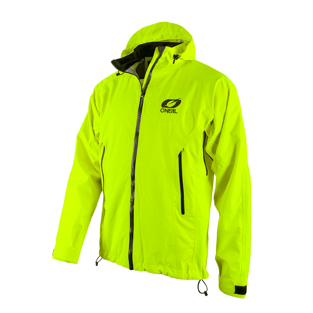 TSUNAMI Rain Jacket neon yellow XL