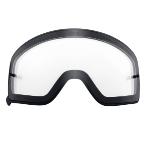 B-50 Goggle black Spare Lens clear with Tear Off Pins