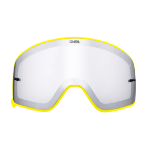 B-50 Goggle yellow Spare Lens silver mirror with Tear Off Pins