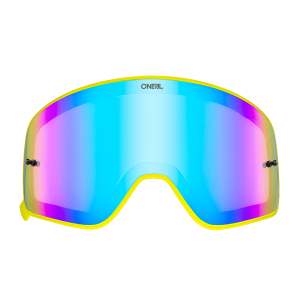 B-50 Goggle yellow Spare Lens radium blue with Tear Off Pins