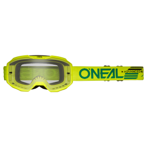 B-10 Goggle SOLID V.24 neon yellow - clear